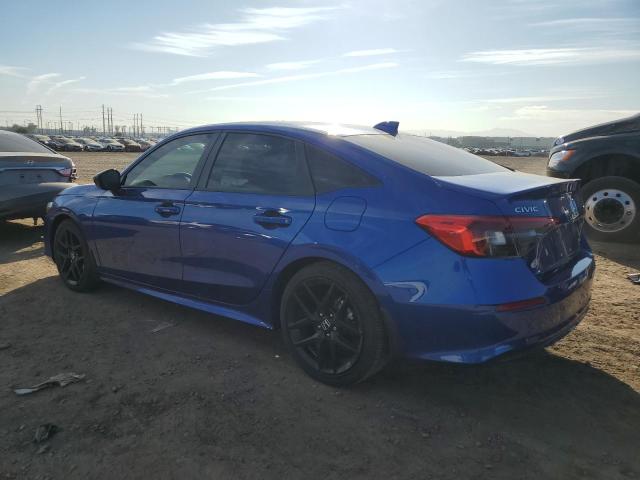 2HGFE2F54PH503922 - 2023 HONDA CIVIC SPORT BLUE photo 2