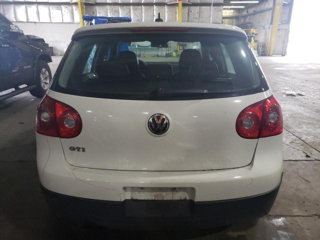 WVWHD71K69W081001 - 2009 VOLKSWAGEN GTI WHITE photo 6