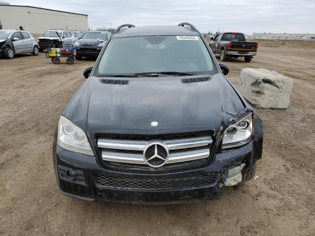 4JGBF25E99A477116 - 2009 MERCEDES-BENZ GL BLACK photo 5