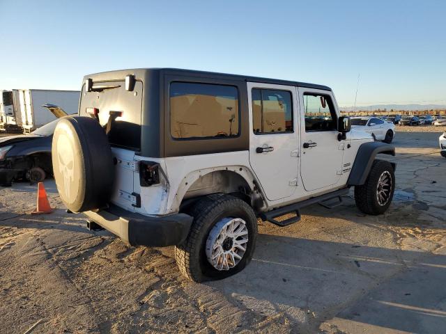 1C4BJWDG5FL593152 - 2015 JEEP WRANGLER U SPORT WHITE photo 3