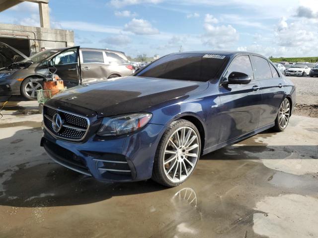 WDDZF6EB4JA354463 - 2018 MERCEDES-BENZ E 43 4MATIC AMG BLUE photo 1