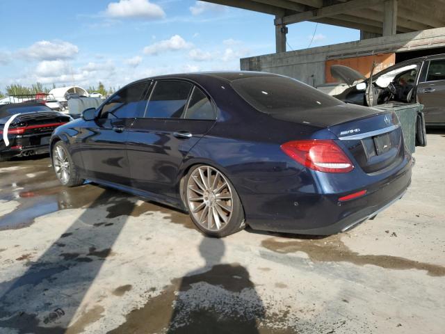 WDDZF6EB4JA354463 - 2018 MERCEDES-BENZ E 43 4MATIC AMG BLUE photo 2