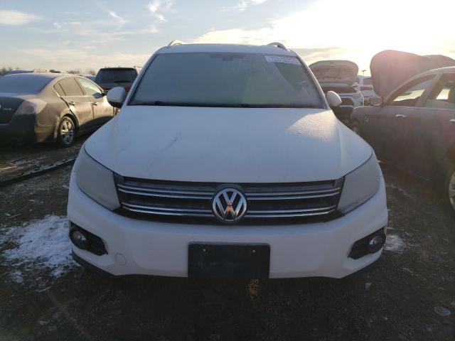 WVGBV3AXXDW583912 - 2013 VOLKSWAGEN TIGUAN S WHITE photo 5