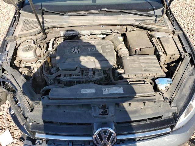 3VW217AU5HM059146 - 2017 VOLKSWAGEN GOLF S GRAY photo 11