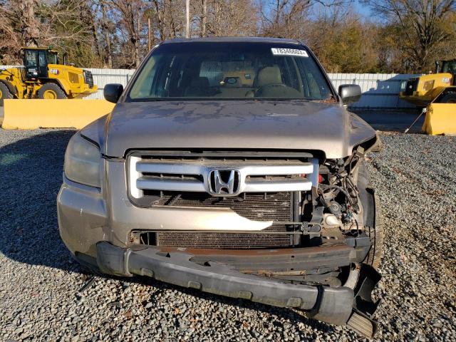 5FNYF28157B029306 - 2007 HONDA PILOT LX TAN photo 5