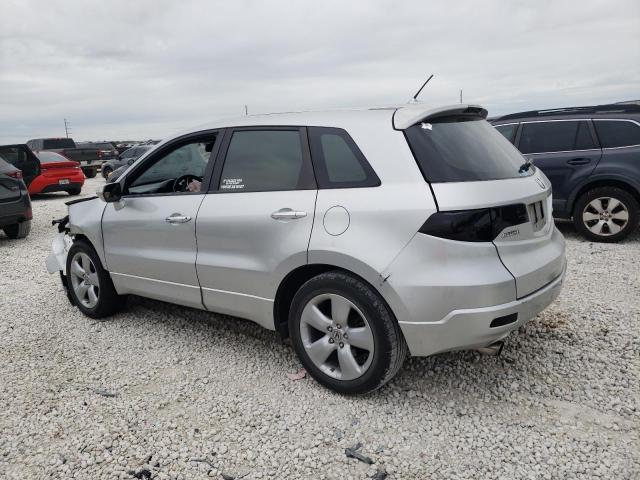 5J8TB18278A005819 - 2008 ACURA RDX SILVER photo 2