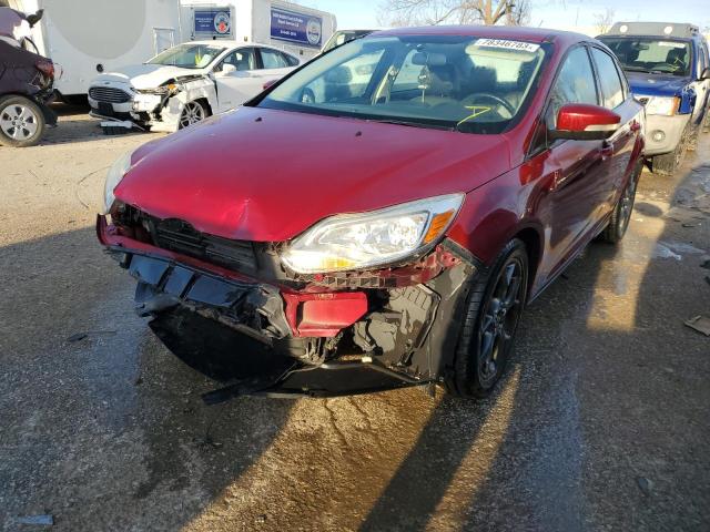 1FADP3F22DL163122 - 2013 FORD FOCUS SE RED photo 1