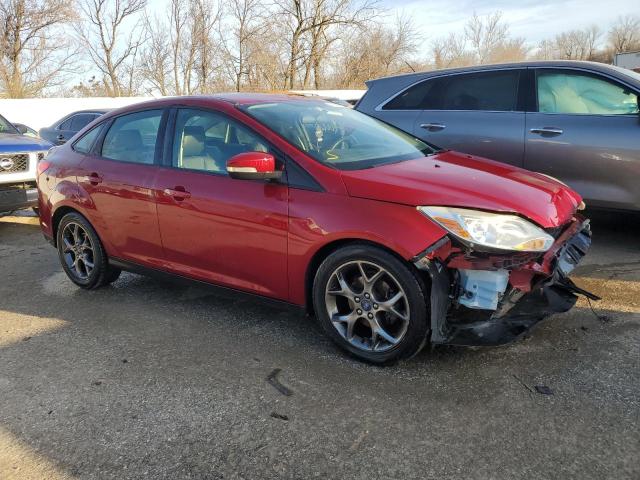 1FADP3F22DL163122 - 2013 FORD FOCUS SE RED photo 4