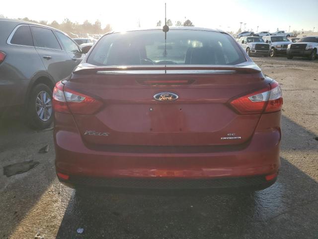 1FADP3F22DL163122 - 2013 FORD FOCUS SE RED photo 6