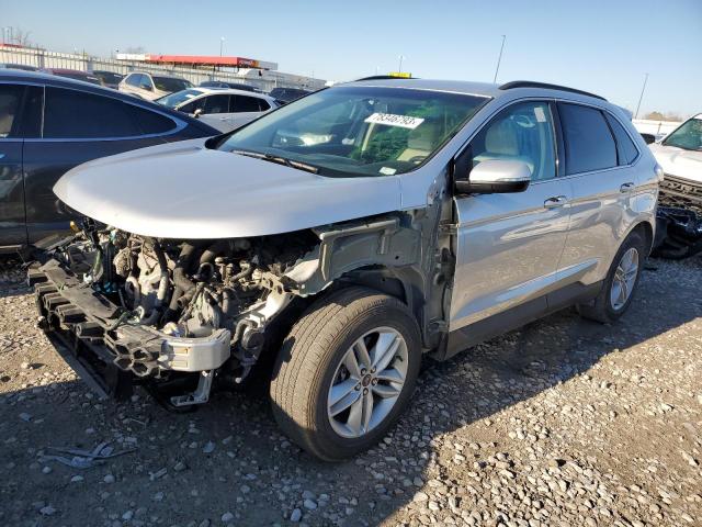 2FMPK4J82JBC16853 - 2018 FORD EDGE SEL SILVER photo 1