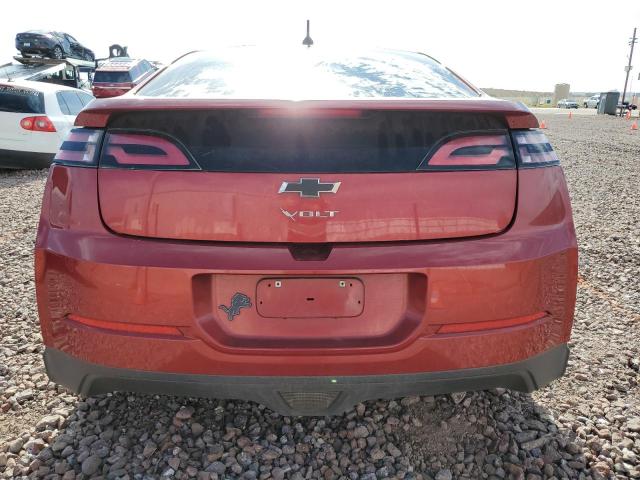 1G1RC6E43DU122727 - 2013 CHEVROLET VOLT RED photo 6