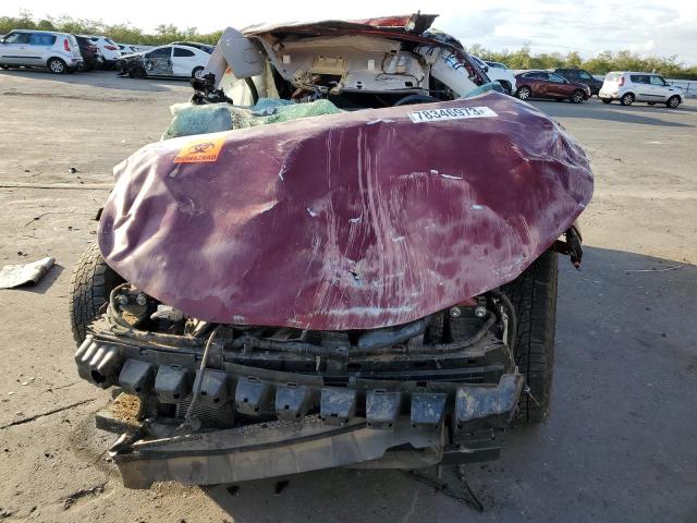 JN8AT3BB6MW211304 - 2021 NISSAN ROGUE SV BURGUNDY photo 5