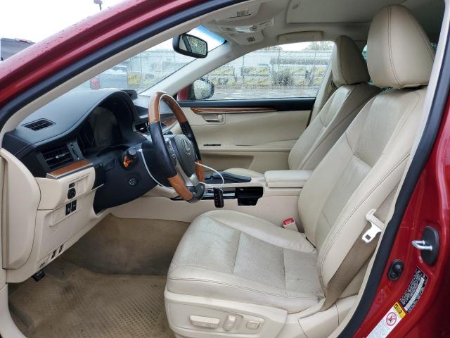 JTHBW1GG5F2090449 - 2015 LEXUS ES 300H RED photo 7