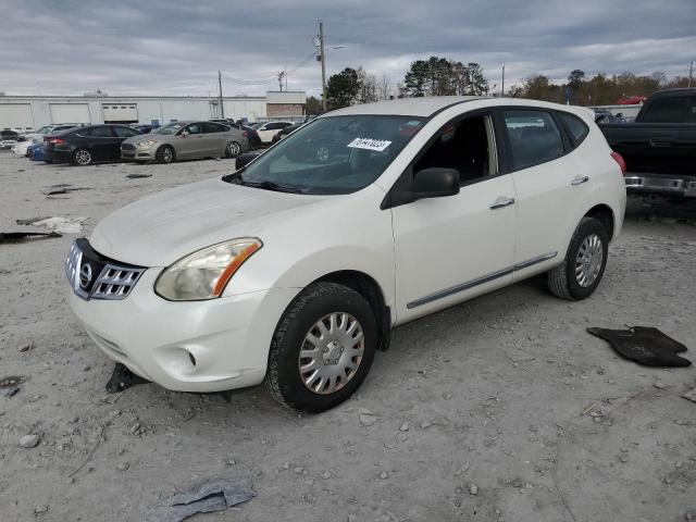 JN8AS5MTXDW006749 - 2013 NISSAN ROGUE S WHITE photo 1