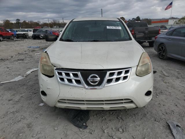 JN8AS5MTXDW006749 - 2013 NISSAN ROGUE S WHITE photo 5