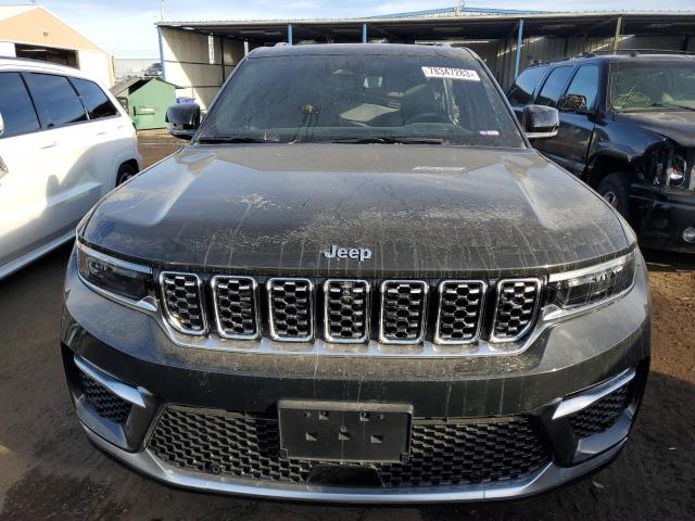 1C4RJHEG2P8876234 - 2023 JEEP GRAND CHER SUMMIT ნაცრისფერი ფოტო 5