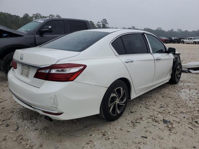 1HGCR2F36HA087412 - 2017 HONDA ACCORD LX WHITE photo 3