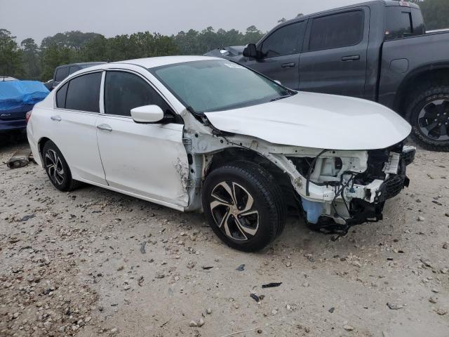 1HGCR2F36HA087412 - 2017 HONDA ACCORD LX WHITE photo 4