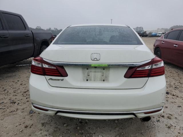 1HGCR2F36HA087412 - 2017 HONDA ACCORD LX WHITE photo 6