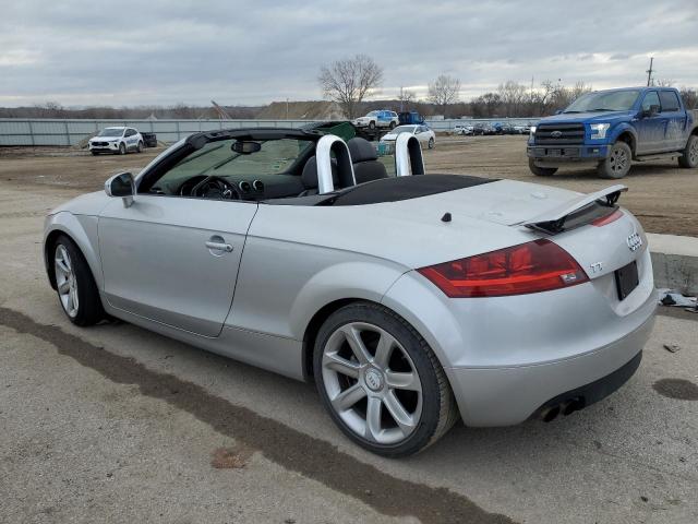 TRUMF38J881002914 - 2008 AUDI TT 2.0T SILVER photo 2