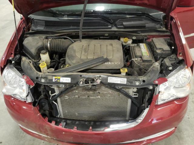2C4RC1BG6ER138590 - 2014 CHRYSLER TOWN & COU TOURING 勃艮第红 照片 12