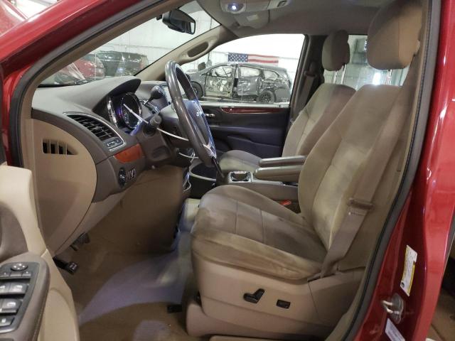 2C4RC1BG6ER138590 - 2014 CHRYSLER TOWN & COU TOURING 勃艮第红 照片 7