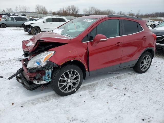 KL4CJ2SM1GB752224 - 2016 BUICK ENCORE SPORT TOURING RED photo 1