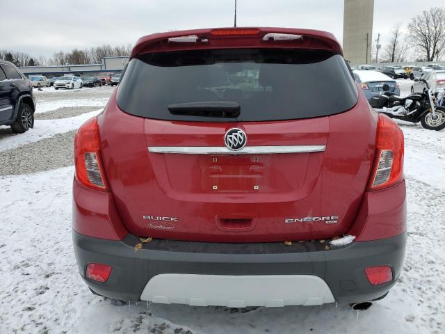 KL4CJ2SM1GB752224 - 2016 BUICK ENCORE SPORT TOURING RED photo 6