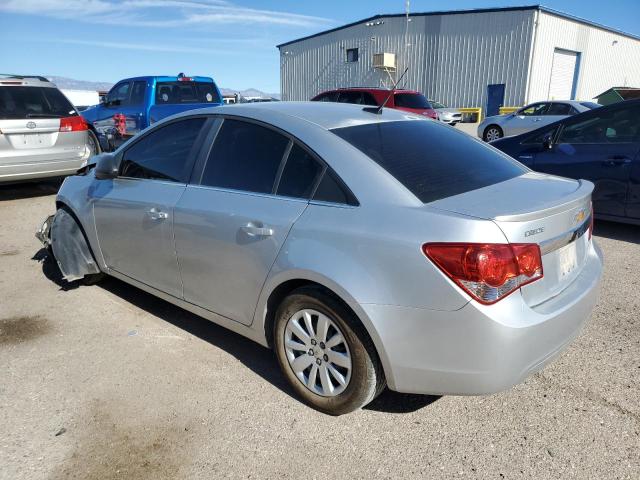 1G1PC5SH0B7265655 - 2011 CHEVROLET CRUZE LS SILVER photo 2