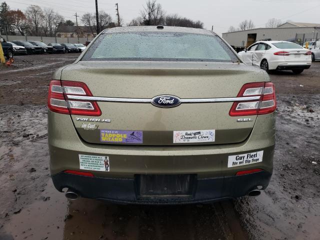 1FAHP2E80DG117198 - 2013 FORD TAURUS SEL GREEN photo 6