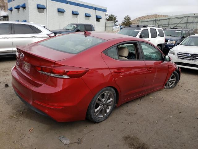 KMHD84LF4HU378677 - 2017 HYUNDAI ELANTRA SE RED photo 3