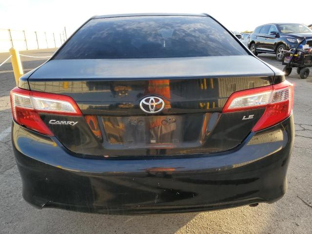 4T1BF1FK3CU101483 - 2012 TOYOTA CAMRY BASE BLACK photo 6