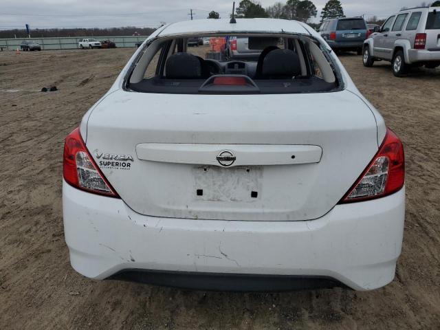 3N1CN7AP7HL831645 - 2017 NISSAN VERSA S WHITE photo 6