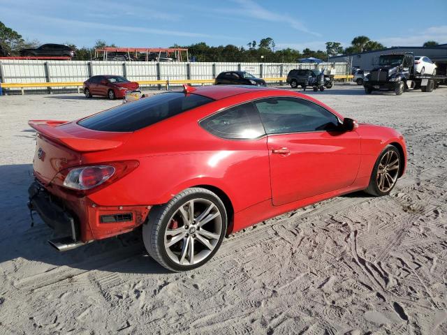 KMHHU6KH4BU065227 - 2011 HYUNDAI GENESIS CO 3.8L RED photo 3