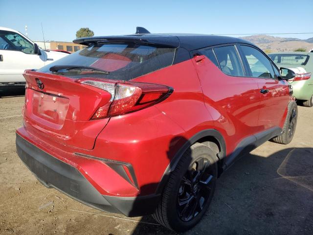 JTNKHMBX0N1129582 - 2022 TOYOTA C-HR XLE RED photo 3