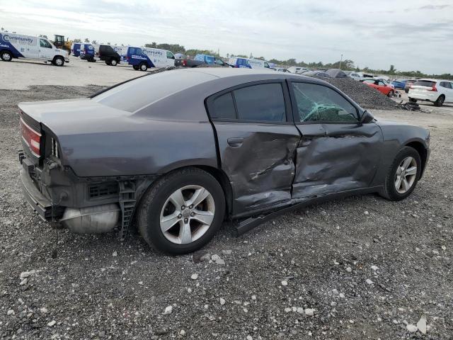 2C3CDXBG5EH370467 - 2014 DODGE CHARGER SE CHARCOAL photo 3