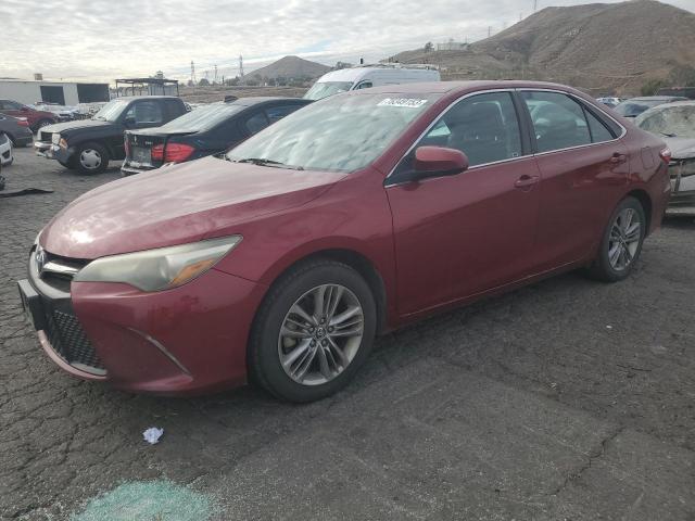 4T1BF1FKXFU875167 - 2015 TOYOTA CAMRY LE RED photo 1