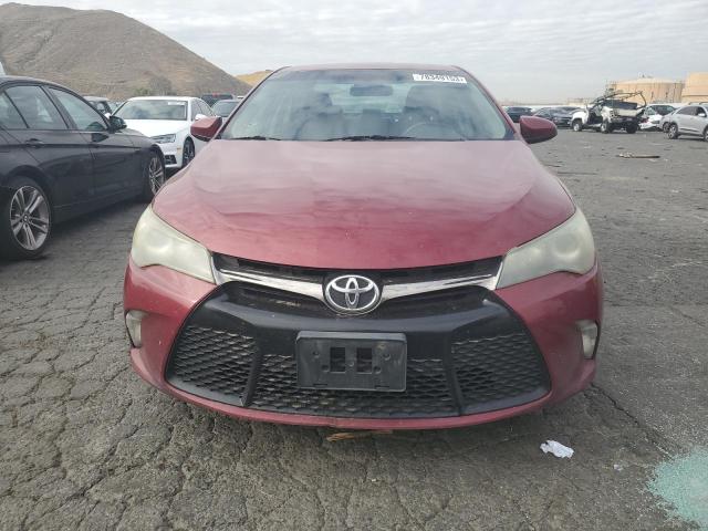 4T1BF1FKXFU875167 - 2015 TOYOTA CAMRY LE RED photo 5