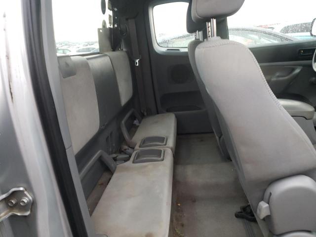 5TEUX42N06Z203265 - 2006 TOYOTA TACOMA ACCESS CAB ვერცხლისფერი ფოტო 10