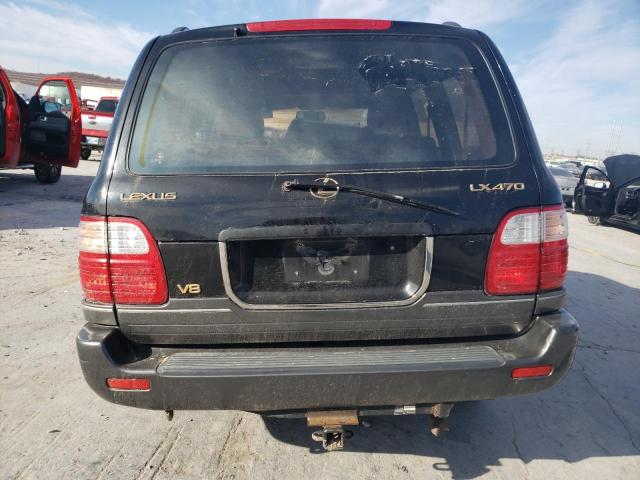 JT6HT00W3X0060919 - 1999 LEXUS LX 470 BLACK photo 6