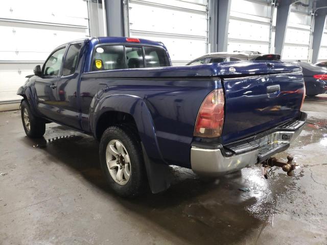 5TETU62NX7Z426107 - 2007 TOYOTA TACOMA PRERUNNER ACCESS CAB BLUE photo 2