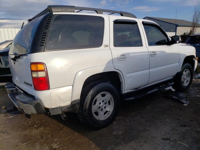 1GNEK13Z52R268399 - 2002 CHEVROLET TAHOE K1500 WHITE photo 3