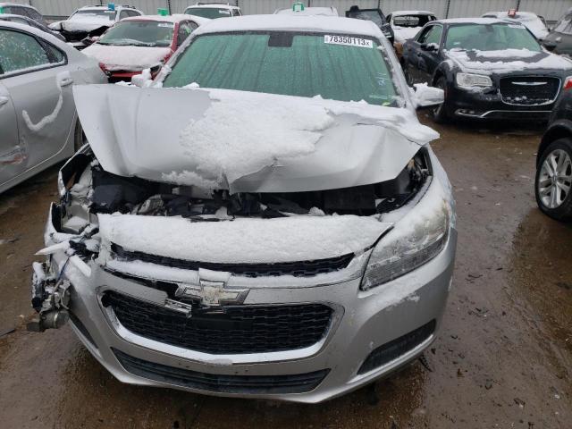 1G11C5SLXEF202759 - 2014 CHEVROLET MALIBU 1LT SILVER photo 5