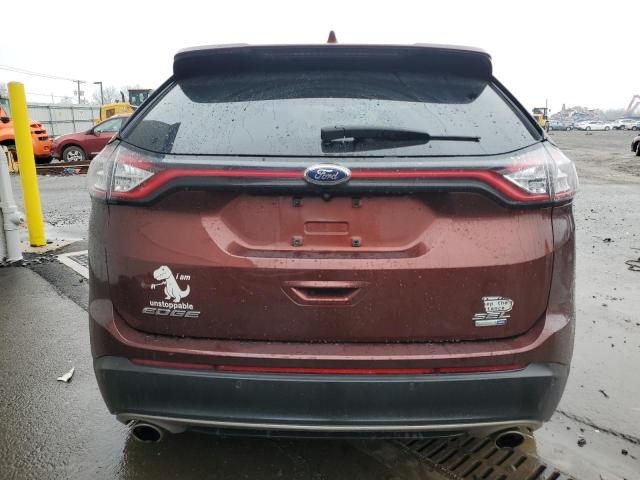 2FMPK4J94GBB09045 - 2016 FORD EDGE SEL BURGUNDY photo 6