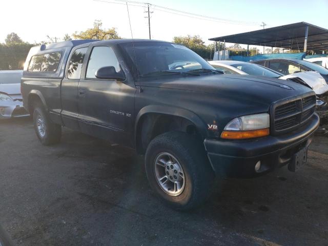 1B7GG22Y1XS225616 - 1999 DODGE DAKOTA BLACK photo 4