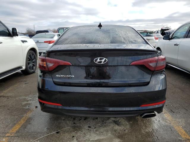 5NPE24AF0GH334536 - 2016 HYUNDAI SONATA SE BLACK photo 6