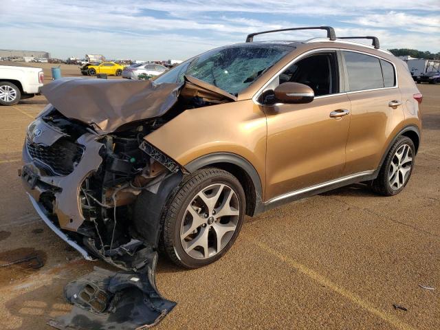 KNDPR3A60H7092139 - 2017 KIA SPORTAGE SX BROWN photo 1