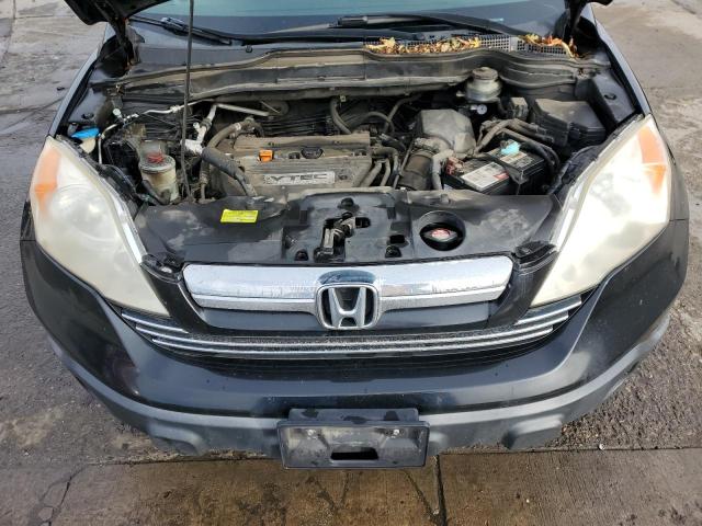 JHLRE48727C087347 - 2007 HONDA CR-V EXL BLACK photo 12