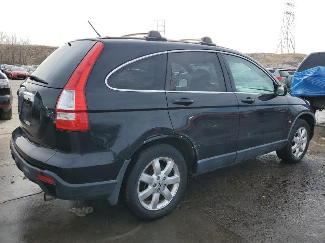 JHLRE48727C087347 - 2007 HONDA CR-V EXL BLACK photo 3