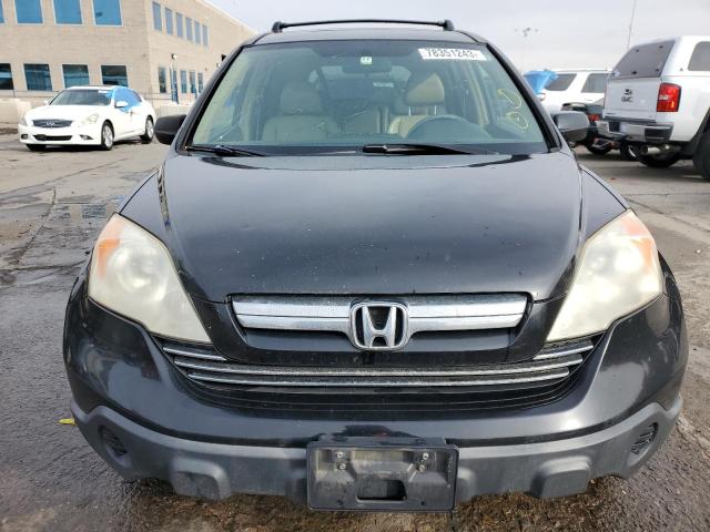 JHLRE48727C087347 - 2007 HONDA CR-V EXL BLACK photo 5